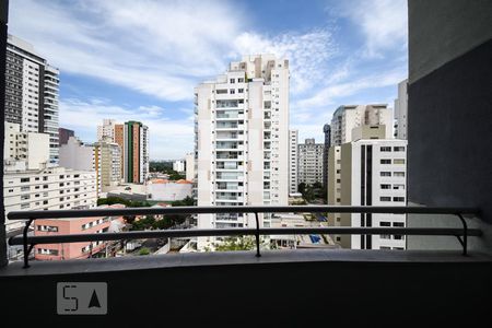 Varanda de apartamento à venda com 1 quarto, 58m² em Pinheiros, São Paulo