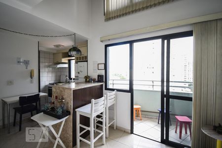 Sala de apartamento à venda com 1 quarto, 58m² em Pinheiros, São Paulo