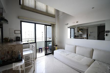 Sala de apartamento à venda com 1 quarto, 58m² em Pinheiros, São Paulo