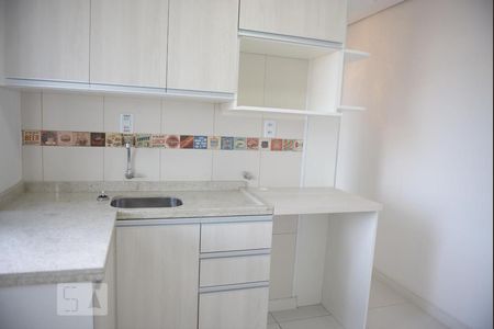 Cozinha de apartamento para alugar com 1 quarto, 20m² em Igara, Canoas