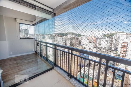 Varanda da Sala de apartamento para alugar com 3 quartos, 95m² em Icaraí, Niterói