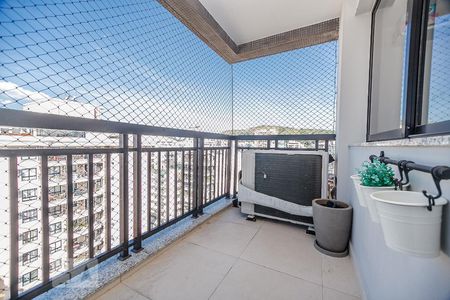 Varanda da Sala de apartamento para alugar com 3 quartos, 95m² em Icaraí, Niterói