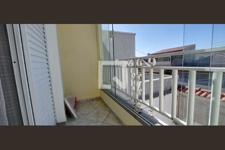 Varanda Quarto 1 suíte de apartamento à venda com 3 quartos, 100m² em Utinga, Santo André