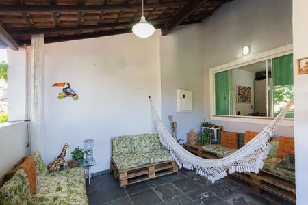 Varanda de Entrada de casa de condomínio para alugar com 2 quartos, 150m² em Freguesia (jacarepaguá), Rio de Janeiro