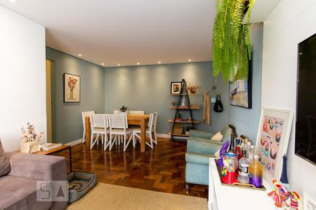 Sala de Estar de apartamento à venda com 3 quartos, 95m² em Indianópolis, São Paulo