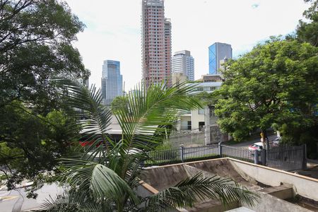 Vista da sala de apartamento à venda com 1 quarto, 45m² em Vila Tramontano, São Paulo