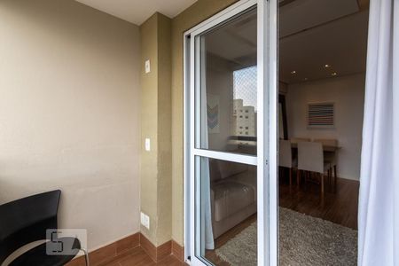 Varanda da Sala de apartamento para alugar com 2 quartos, 51m² em Vila Andrade, São Paulo