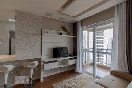 Sala de apartamento para alugar com 2 quartos, 51m² em Vila Andrade, São Paulo