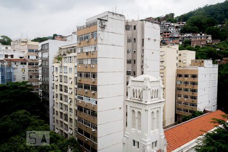 Vista do Quarto de kitnet/studio para alugar com 1 quarto, 38m² em Leme, Rio de Janeiro