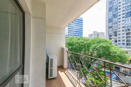 Varanda de apartamento à venda com 1 quarto, 28m² em Vila Olímpia, São Paulo
