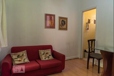 Sala de apartamento para alugar com 1 quarto, 34m² em Copacabana, Rio de Janeiro