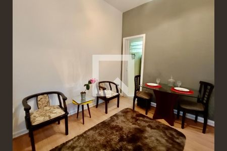 Sala  de apartamento para alugar com 1 quarto, 34m² em Copacabana, Rio de Janeiro