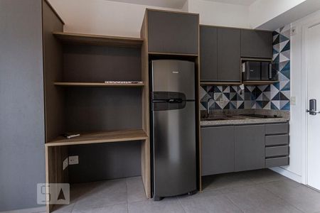 Cozinha de kitnet/studio à venda com 1 quarto, 23m² em Centro, São Paulo