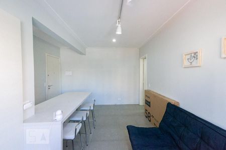 Sala de apartamento para alugar com 2 quartos, 52m² em Indianópolis, São Paulo