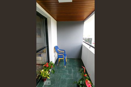 Varanda da Sala de apartamento à venda com 3 quartos, 110m² em Fazenda Morumbi, São Paulo