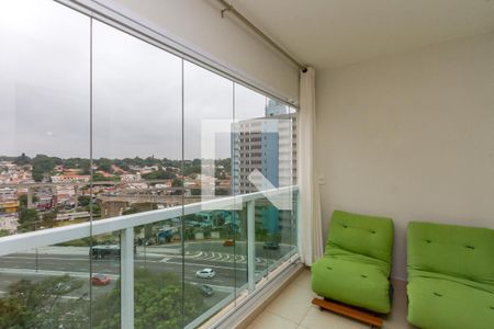 Varanda de kitnet/studio para alugar com 1 quarto, 50m² em Jardim Aeroporto, São Paulo