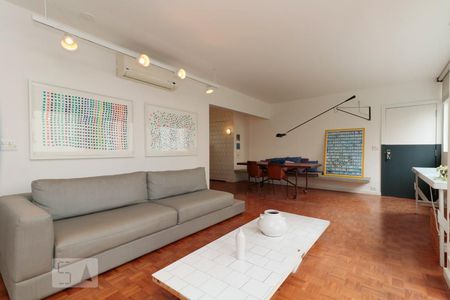 Sala de apartamento para alugar com 1 quarto, 107m² em Jardim Paulista, São Paulo