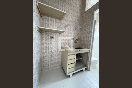 Cozinha  de apartamento para alugar com 1 quarto, 24m² em Jabaquara, São Paulo