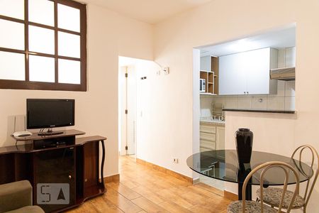 Sala de apartamento à venda com 1 quarto, 30m² em Campos Elíseos, São Paulo