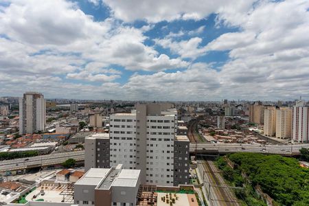 Vista da Varanda de apartamento à venda com 2 quartos, 57m² em Barra Funda, São Paulo