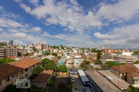 Vista da Sala de apartamento à venda com 2 quartos, 64m² em São João, Porto Alegre