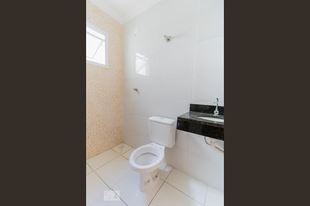 Banheiro da Suíte 1 de casa de condomínio à venda com 2 quartos, 80m² em Jardim Popular, São Paulo