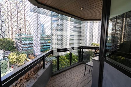 Varanda de apartamento à venda com 1 quarto, 55m² em Cidade Monções, São Paulo