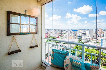 Varanda da Sala de apartamento à venda com 2 quartos, 50m² em Vila Industrial, Campinas
