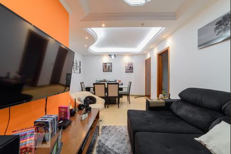 Sala de Estar de apartamento à venda com 3 quartos, 82m² em Santa Maria, São Caetano do Sul