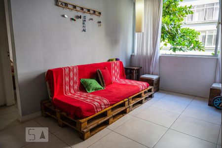 Sala de apartamento à venda com 2 quartos, 94m² em Leme, Rio de Janeiro