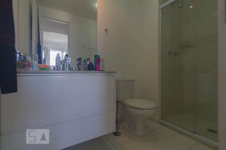 Banheiro de apartamento à venda com 1 quarto, 53m² em Campo Belo, São Paulo