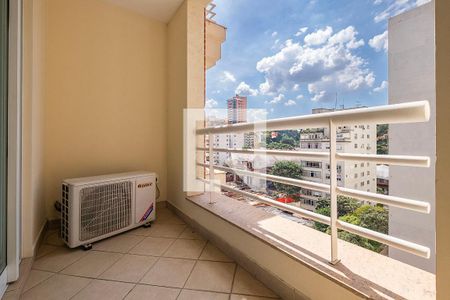 Quarto - Varanda de apartamento para alugar com 1 quarto, 52m² em Pinheiros, São Paulo