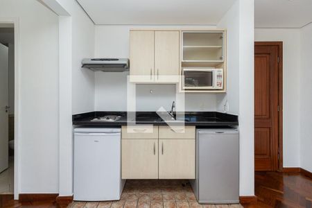 Cozinha  de apartamento para alugar com 1 quarto, 52m² em Pinheiros, São Paulo