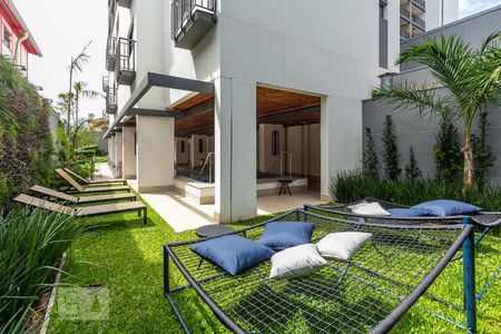 Solarium de kitnet/studio para alugar com 1 quarto, 32m² em Indianópolis, São Paulo