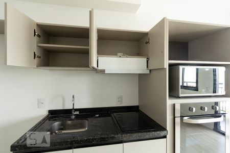 Cozinha - Armários de kitnet/studio para alugar com 1 quarto, 32m² em Indianópolis, São Paulo