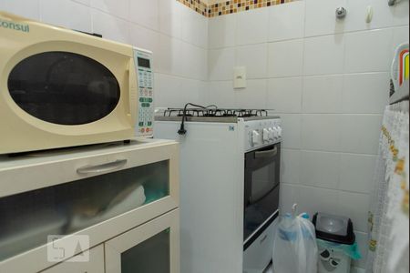 Cozinha de kitnet/studio para alugar com 1 quarto, 35m² em Copacabana, Rio de Janeiro