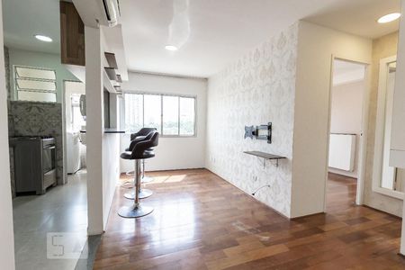 Sala de apartamento à venda com 1 quarto, 45m² em Jardim das Acacias, São Paulo