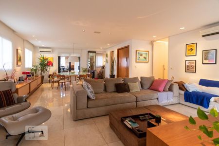 Sala de apartamento à venda com 2 quartos, 160m² em Jardim Fonte do Morumbi, São Paulo