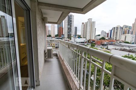 Varanda suíte de apartamento à venda com 3 quartos, 121m² em Vila Cordeiro, São Paulo