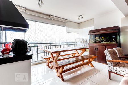 Varanda Gourmet de apartamento à venda com 2 quartos, 80m² em Vila Maria Baixa, São Paulo