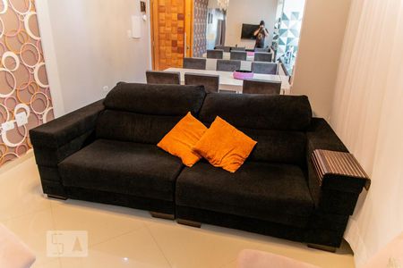 Sofá de apartamento à venda com 4 quartos, 180m² em Campestre, Santo André