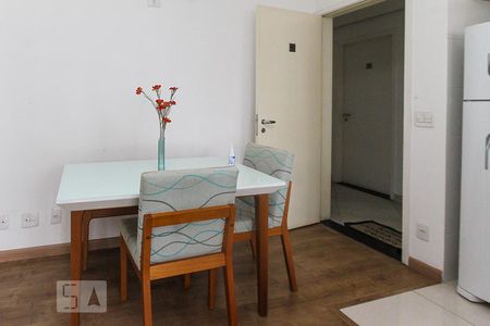 Sala de Jantar de apartamento à venda com 1 quarto, 50m² em Vila Regente Feijó, São Paulo