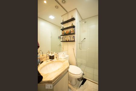 banheiro de apartamento à venda com 3 quartos, 80m² em Jardim Paranapanema, Campinas