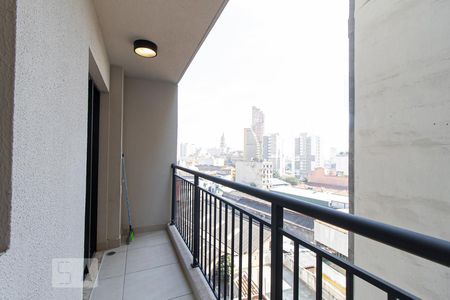 Sacada de kitnet/studio para alugar com 1 quarto, 26m² em Centro, São Paulo