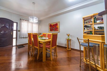 Sala de Jantar  de casa à venda com 3 quartos, 316m² em Parque das Nações, Santo André