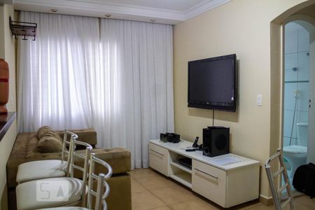 Sala de apartamento para alugar com 1 quarto, 53m² em Campo Belo, São Paulo