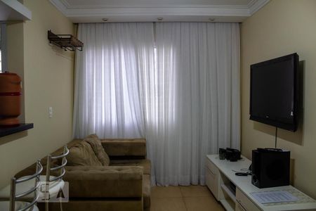 Sala de apartamento para alugar com 1 quarto, 53m² em Campo Belo, São Paulo