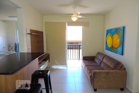 Sala de apartamento para alugar com 2 quartos, 55m² em Ingleses do Rio Vermelho, Florianópolis