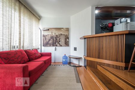 Sala de apartamento para alugar com 1 quarto, 48m² em Cidade Monções, São Paulo