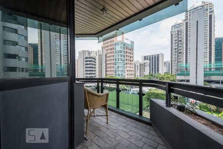 Varanda de apartamento para alugar com 1 quarto, 48m² em Cidade Monções, São Paulo